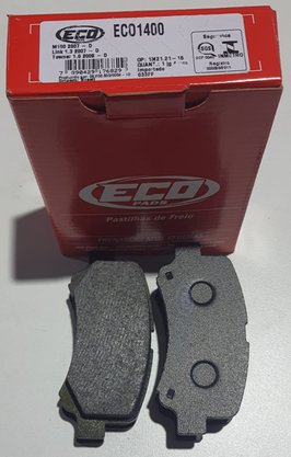 Pastilhas De Freio Dianteira Chery Chana Asia Motors Effa Ecopads - Eco1400