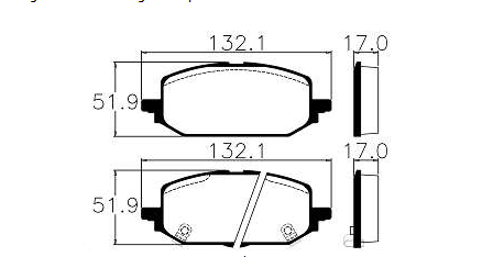 Pastilhas De Freio Dianteira Chevrolet Onix 1.0 Ecopads - Eco1651