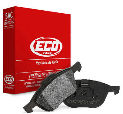 Pastilhas De Freio Dianteira Corsa 1.0 1.8 Montana 1.4 1.8 Ecopads - Eco1016