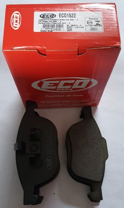Pastilhas De Freio Dianteira Ecosport 2.0 4x4 2.0l Focus Novo Hatch/sedan C30 C70 Ecopads - Eco1552