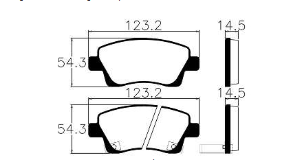 PASTILHA DE FREIO DIANT TOYOTA