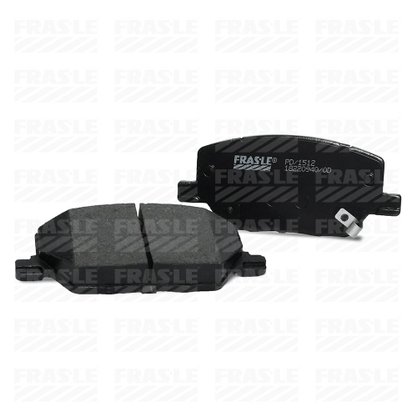 Pastilhas De Freio Dianteira Fiat Toro 1.8 2.0 2.4 16v Compass 2.0 16v Renegade 1.8 2.0 Frasle - Pd1512