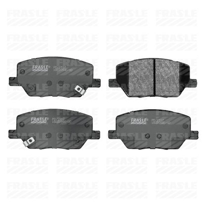 Pastilhas De Freio Dianteira Fiat Toro 1.8 2.0 2.4 16v Compass 2.0 16v Renegade 1.8 2.0 Frasle - Pd1512