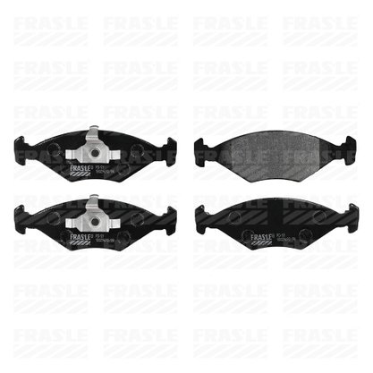 Pastilhas De Freio Dianteira Gol 1.0 1.6 1.8 2009-2018 Parati 1.6 8v 2006-2012 Saveiro 1.6 8v 2009-2016 Frasle - Pd81