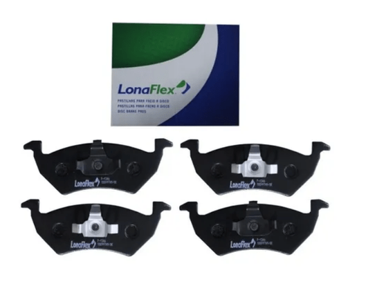 Pastilhas De Freio Dianteira Gol 1.0 1.6 2011-2018 Voyage 1.0 1.6 2012-2018 Saveiro 1.6 2014-2022 Lonaflex - P1346