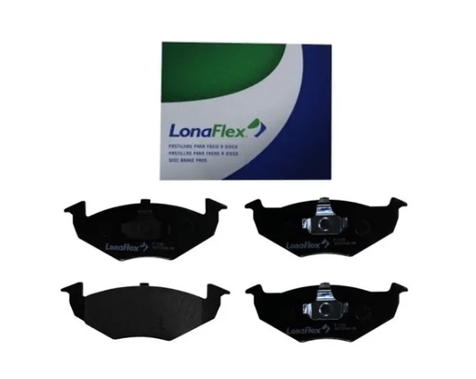 Pastilhas De Freio Dianteira Gol 1.0 1.6 Parati/saveiro Ap 1600 1.6 8v Voyage Ea111 Vht 1.0 1.6 8v Lonaflex - P1100