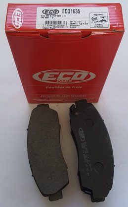Pastilhas De Freio Dianteira Honda Crv Nova Crv 2.0 16v Ecopads - Eco1635