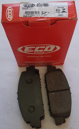 Pastilhas De Freio Dianteira Honda Hrv Accord Ecopads - Eco1566