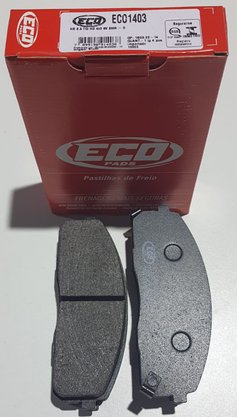 Pastilhas De Freio Dianteira Hyundai Hr 2.5 Tci Hd 4x2 8v 2005 Ecopads - Eco1403