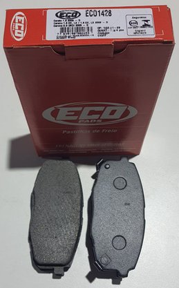 Pastilhas De Freio Dianteira Hyundai I30 Kia Cerato 1.6 Ecopads - Eco1428