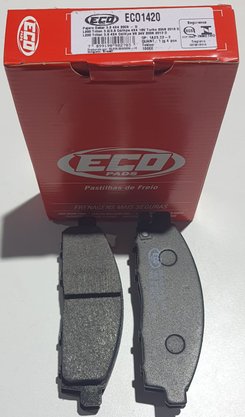 Pastilhas De Freio Dianteira L200 Triton 2.4 3.2 3.5 3.2 Pajero Dakar 3.2 4x4 Ecopads - Eco1420