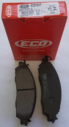 Pastilhas De Freio Dianteira Nissan Frontier Le Cd 4x4 2.3 Ecopads - Eco1617