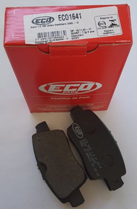 Pastilhas De Freio Dianteira Renault Kwid 1.0 12v Ecopads - Eco1641