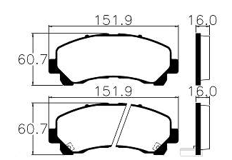 Pastilhas De Freio Dianteira S10 2.4 2.8 Trail Blazer 2.8 3.2 Ecopads - Eco1489