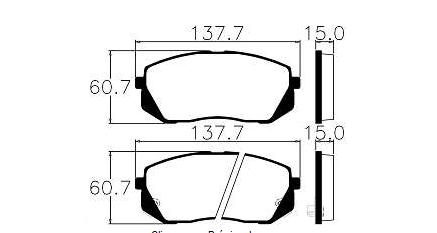 Pastilhas De Freio Dianteira Sportage 2.0 16v Ix35 2.0 Ecopads - Eco1573