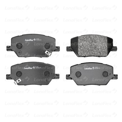 Pastilhas De Freio Dianteira Toro 1.8 2.4 2.0 Compass 2.0 Renegade 1.8 2.0 Lonaflex - P1512