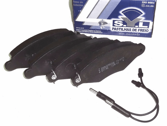 Pastilhas De Freio Dianteira Xsara 1.6i 1.4i 1.8i Xsara 1.8d 1.5d 1.9 (d, Td) Kangoo 1.2i 1.4i 1.6i 1.0i 1.9d 1.0/1.6 Rl/rn 2000 Syl - Syl1146