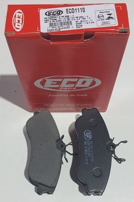 Pastilhas De Freio Diantera 206 Escapade 1.6 207 1.6 306 1.8 2.0 2.0 Hdi Partner 1.1 1.4 1.8 1.9 Xsara 2.0i Xsara Picasso 1.6 1.8 2.0 Ecopads - Eco1110