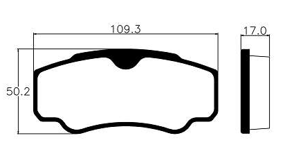 Pastilhas De Freio Traseira Boxer 290 330 350 2.2 2.8 4x4 Ducato 10 11 14 15 18 2.3 2.8 Maxi Cargo Jumper 27 29 31 33 35 2.8 Ecopads - Eco1325
