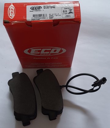 Pastilhas De Freio Traseira Renault Master 2.3 Dci Ecopads - Eco1542