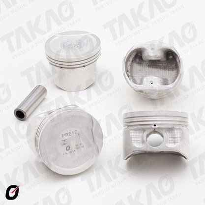 Pistão Motor Nissan/renault 1.6l 16v K4m Livina, Clio, Logan, Scenic, Sandero Takao - Pre17/1,00