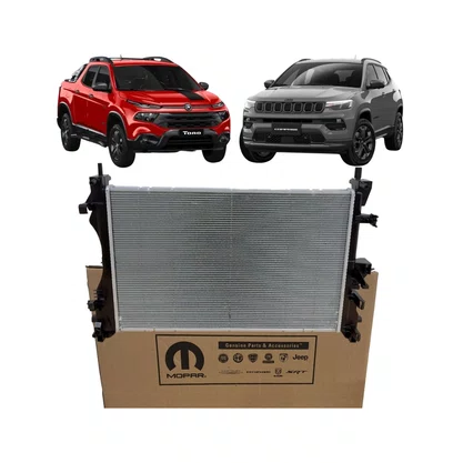 RADIADOR DE RESFRIAMENTO FIAT TORO 2.0 At9 Diesel 2022 2023