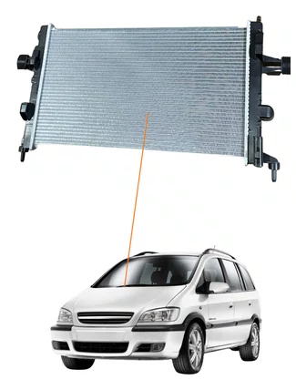 RADIADOR RESFRIAMENTO VECTRA  ELITE FLEXPOWER 2.0 2009/2012 MT +/- 8