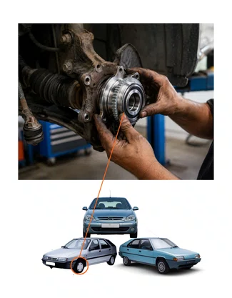 ROLAMENTO DE RODA DIANTEIRA XSARA 1999/2011 PARTINER 2002/2010
