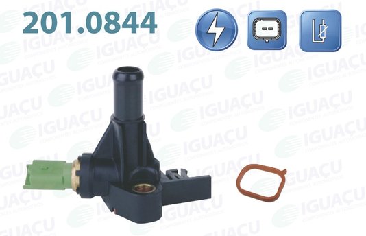 Sensor Temperatura Água Fiat Doblò Fiorino Idea Mille Palio Punto Siena Strada Uno - 2010844