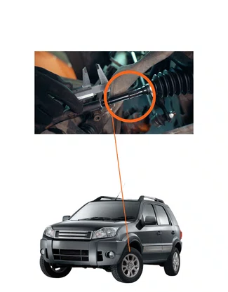 TERMINAL DE DIREÇÃO ECOSPORT 4X2 HIDRÁULICA 2003/2014