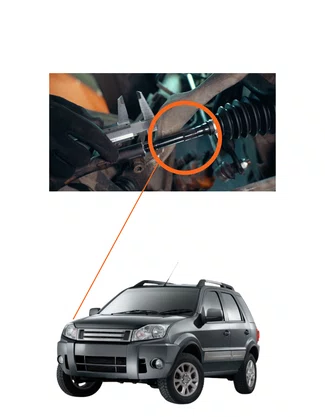 TERMINAL DE DIREÇÃO ECOSPORT 4X2 HIDRÁULICA 2003/2014