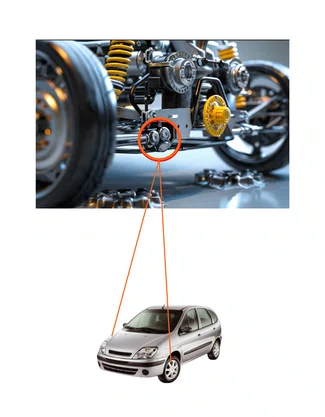 TRIZETA CLIO 1996/2016 KA 1.0/ 1.6 ZETEC ROCAM 2000/2014