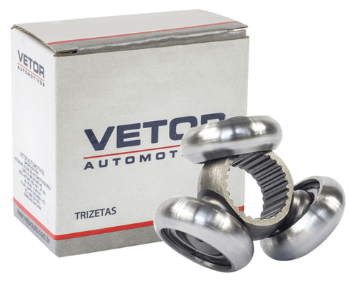 Trizeta Fiat/bmw/volvo/land Rover X5 X6 Bravo Doblò Grand Siena Idea Adventure Linea Marea Palio Novo/adventure/weekend Stilo Freelander V40 Strada 26 Dentes Vetor - Vt9031