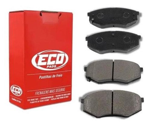 Pastilhas De Freio Dianteira Sportage 2.0 16v Ix35 2.0 Ecopads - Eco1573