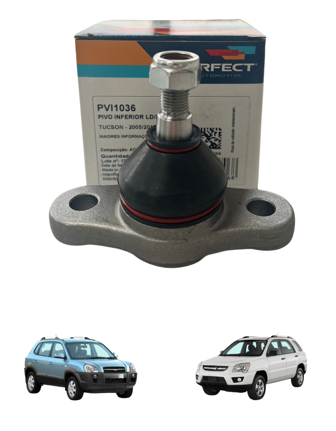 PIVO DE SUSPENSÃO INFERIOR TUCSON SPORTAGE