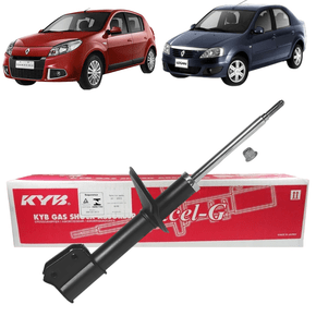 Amortecedor Dianteiro Excel-g Renault Logan 2007-2013 Sandero 2007-2014 Kyb - 3338024