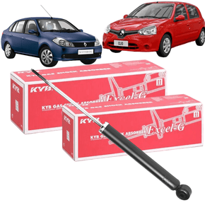Amortecedor Traseiro Excel-g Renault Clio 1.6 1999-2011 Symbol 2009-2013 Kyb - 343462