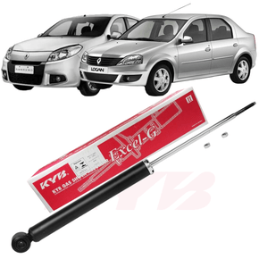 Amortecedor Traseiro Logan 2007-2013 Sandero 2007-2014 Kyb