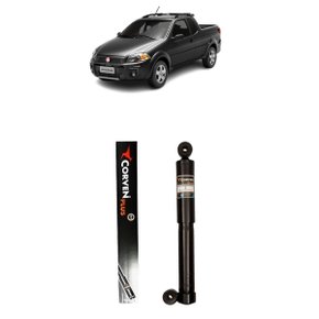 Amortecedor Traseiro Fiat Strada 1999-2001 Corven - 42439