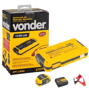 Auxiliar De Partida Portatil Apv13000 Vonder