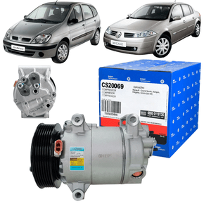 Compressor Renault Megane Scenic - Delphi Cs20069