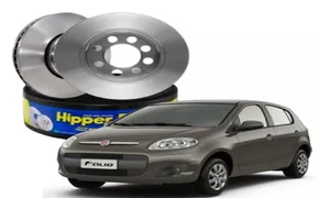 DISCO FREIO VENTILADO S/CUBO DIANT FIAT