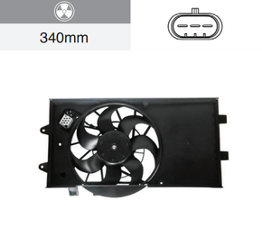 Eletroventilador Chevrolet Classic 1.0 8v Flex Com Ar Condicionado 7 Hélices Notus - Gm200800
