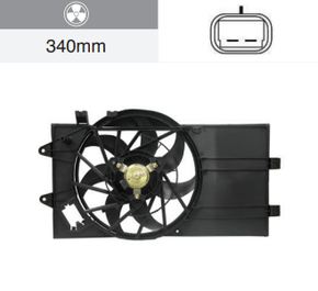 Eletroventilador Chevrolet Classic 1.0 8v Flex Sem Ar Condicionado 7 Hélices Notus - Gm200801