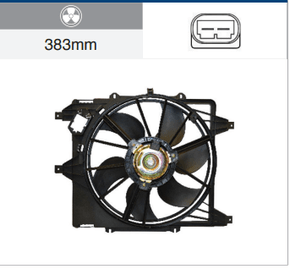 Eletroventilador Renault Clio 1.0/1.6 Kangoo 1.0/1.6 Logan 1.0/1.6 Sandero 1.0/1.6 Symbol 1.6 Notus - Gm46432