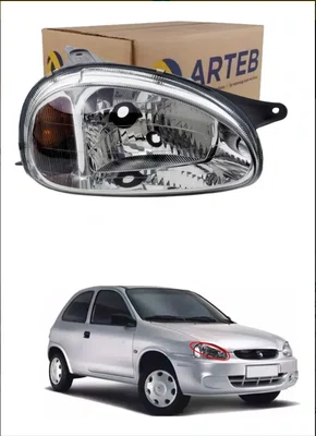 FAROL DIREITO CORSA PICK UP 2000 Á 2010 CORSA WAGON 2000 Á 2010