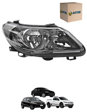 FAROL DUPLO H7 H1 GOL SAVEIRO VOYAGE 2009 ATE 2012