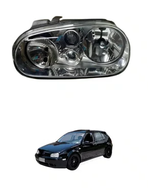 Farol Esquerdo Golf A4 1999 Até 2004 Arteb