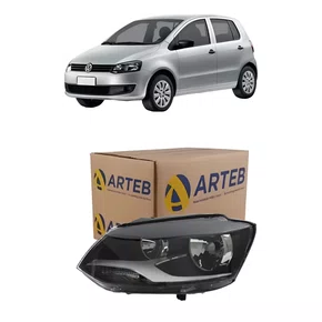 Farol Fox/spacefox 2011 A 2014 Mascara Negra Foco Duplo