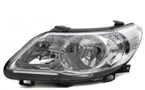 Farol H7/h1 Com Defletor Logo Vw Gol Saveiro Voyage Lado Esquerdo